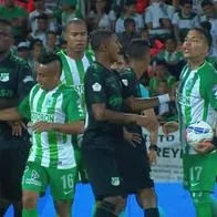 戴罗·莫雷诺 (Dayro Moreno) 与杰森·卢库米 (Jeison Lucumí) 在国民队之间发生争斗，托利马前锋因此被踢出绿队。